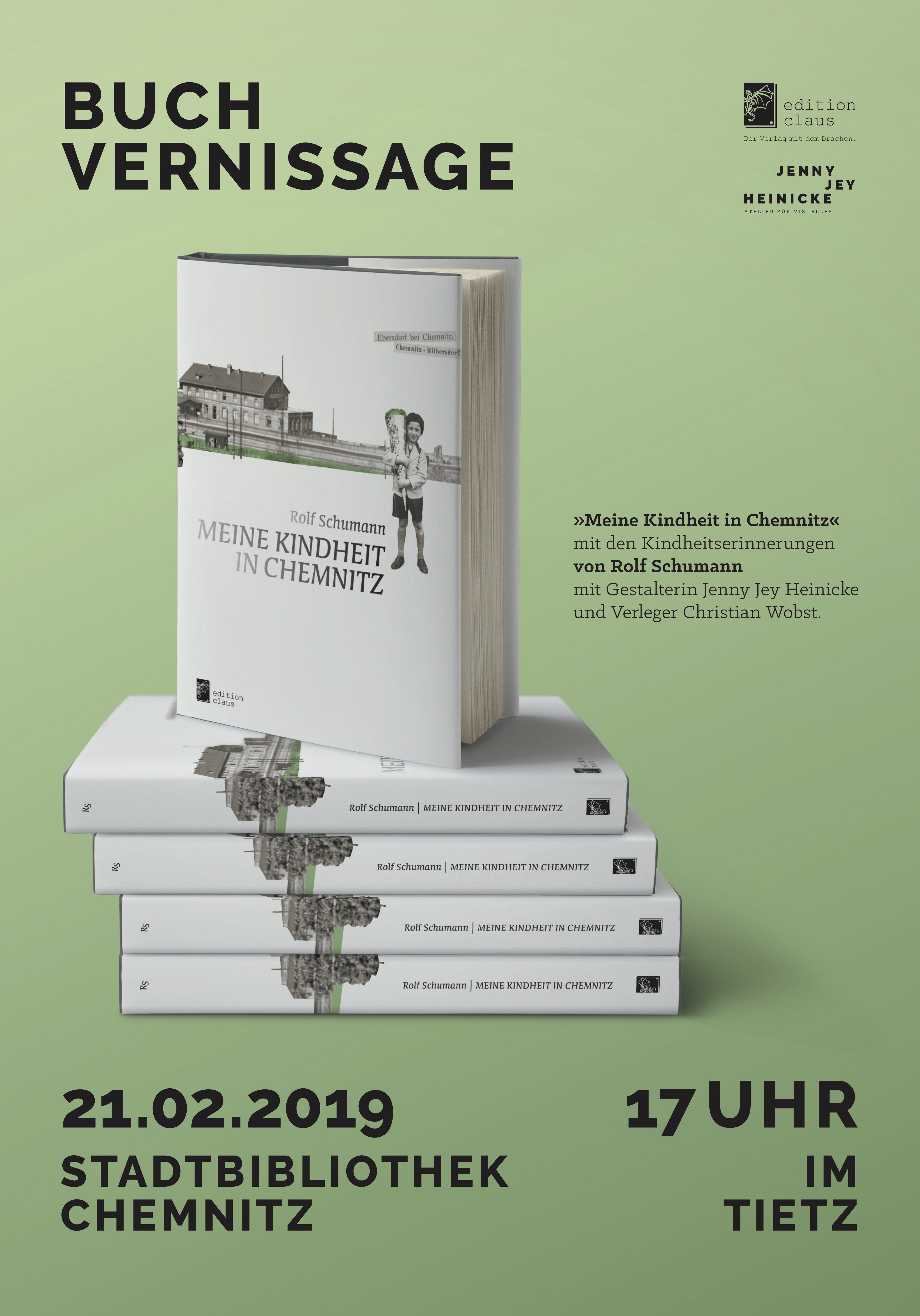 Einladung Zur Buchprasentation Claus Verlag